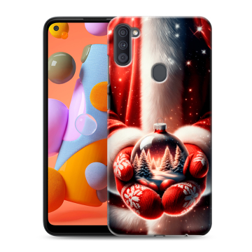 Силиконовый чехол на Samsung Galaxy A11 с принтом Новый год Силиконовый чехол на Samsung Galaxy A11 с принтом Новый год