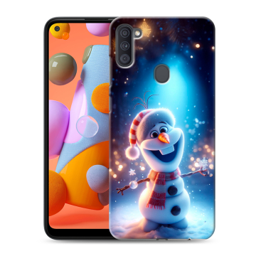 Силиконовый чехол на Samsung Galaxy A11 с принтом Новый год Силиконовый чехол на Samsung Galaxy A11 с принтом Новый год