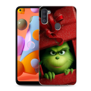 Силиконовый чехол на Samsung Galaxy A11 с принтом Новый год Силиконовый чехол на Samsung Galaxy A11 с принтом Новый год