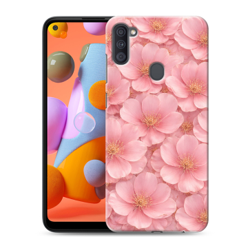 Силиконовый чехол на Samsung Galaxy A11 с принтом женский Силиконовый чехол на Samsung Galaxy A11 с принтом женский