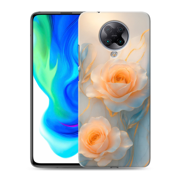 Силиконовый чехол на Xiaomi Poco F2 Pro с принтом Женский