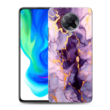 Силиконовый чехол на Xiaomi Poco F2 Pro с принтом Мрамор Силиконовый чехол на Xiaomi Poco F2 Pro с принтом Мрамор