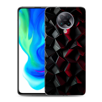 Силиконовый чехол на Xiaomi Poco F2 Pro с принтом Абстракция Силиконовый чехол на Xiaomi Poco F2 Pro с принтом Абстракция