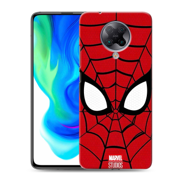Силиконовый чехол на Xiaomi Poco F2 Pro с принтом человек паук spiderman
