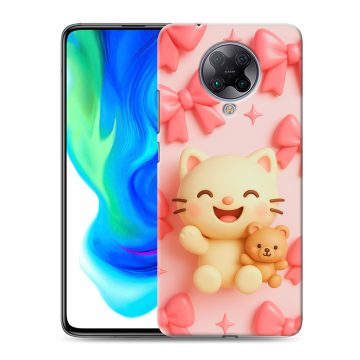 Силиконовый чехол на Xiaomi Poco F2 Pro с принтом для девочек Силиконовый чехол на Xiaomi Poco F2 Pro с принтом для девочек