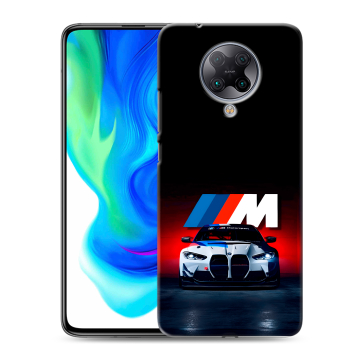 Силиконовый чехол на Xiaomi Poco F2 Pro с принтом БМВ BMW