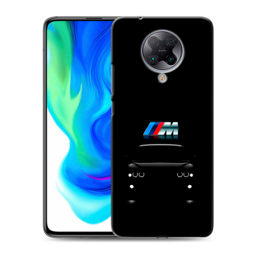 Силиконовый чехол на Xiaomi Poco F2 Pro с принтом БМВ BMW