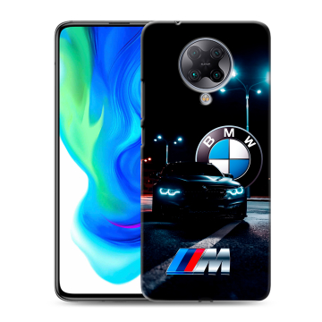 Силиконовый чехол на Xiaomi Poco F2 Pro с принтом БМВ BMW