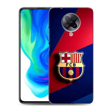 Силиконовый чехол на Xiaomi Poco F2 Pro с принтом Барселона Barcelona