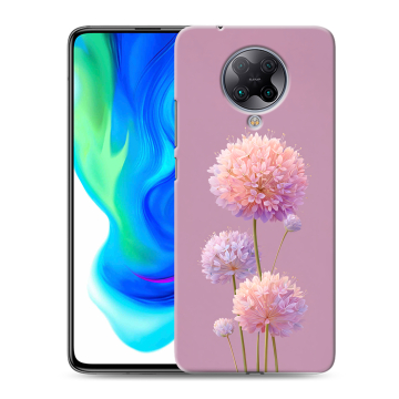 Силиконовый чехол на Xiaomi Poco F2 Pro с принтом Цветы