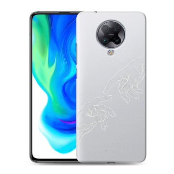 Силиконовый чехол на Xiaomi Poco F2 Pro с принтом Сотворение мира