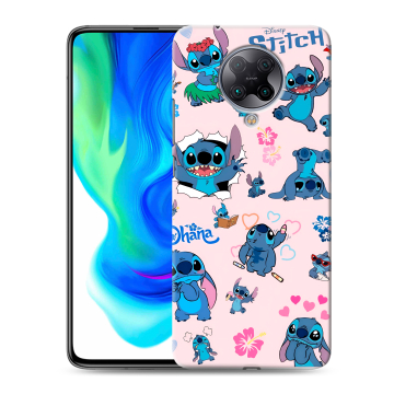 Силиконовый чехол на Xiaomi Poco F2 Pro с принтом Лило и Стич Силиконовый чехол на Xiaomi Poco F2 Pro с принтом Лило и Стич