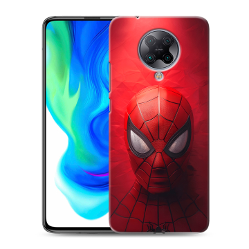 Силиконовый чехол на Xiaomi Poco F2 Pro с принтом Spiderman Человек паук Силиконовый чехол на Xiaomi Poco F2 Pro с принтом Spiderman Человек паук