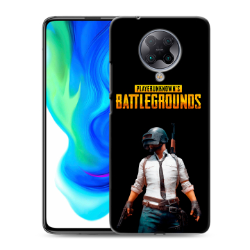 Силиконовый чехол на Xiaomi Poco F2 Pro с принтом PUGB ПАГБ Силиконовый чехол на Xiaomi Poco F2 Pro с принтом PUGB ПАГБ