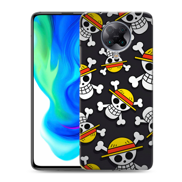 Силиконовый чехол на Xiaomi Poco F2 Pro с принтом One Piece Ван Пис
