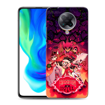 Силиконовый чехол на Xiaomi Poco F2 Pro с принтом Hazbin Hotel Отель Хазбин Силиконовый чехол на Xiaomi Poco F2 Pro с принтом Hazbin Hotel Отель Хазбин
