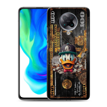 Силиконовый чехол на Xiaomi Poco F2 Pro с принтом Дональд Дак Доллар Силиконовый чехол на Xiaomi Poco F2 Pro с принтом Дональд Дак Доллар