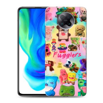 Силиконовый чехол на Xiaomi Poco F2 Pro с принтом Флагер Fuggler