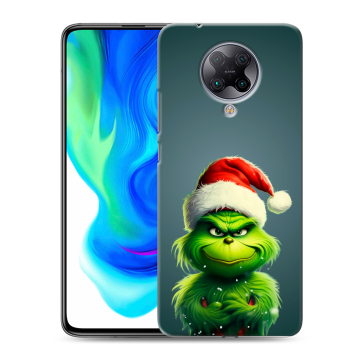 Силиконовый чехол на Xiaomi Poco F2 Pro с принтом Новый год