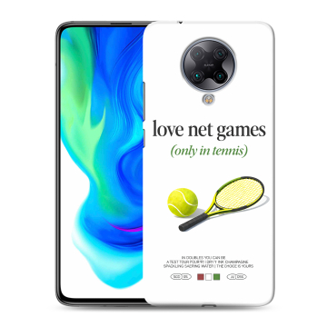 Силиконовый чехол на Xiaomi Poco F2 Pro с принтом для девочек