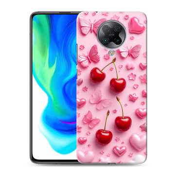 Силиконовый чехол на Xiaomi Poco F2 Pro с принтом для девочек Силиконовый чехол на Xiaomi Poco F2 Pro с принтом для девочек