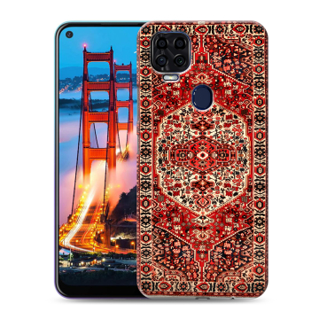 Силиконовый чехол на ZTE Blade V2020 с принтом Ковер