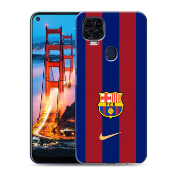 Силиконовый чехол на ZTE Blade V2020 с принтом Барселона Barcelona