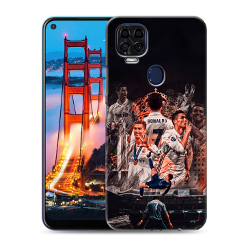 Силиконовый чехол на ZTE Blade V2020 с принтом Реал Роналдо Real Ronaldo