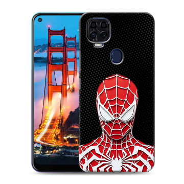 Силиконовый чехол на ZTE Blade V2020 с принтом человек паук spiderman