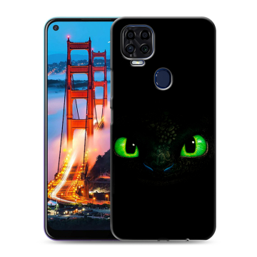 Силиконовый чехол на ZTE Blade V2020 с принтом Как приручить дракона