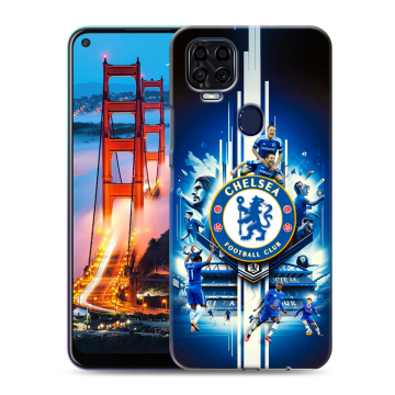 Силиконовый чехол на ZTE Blade V2020 с принтом Chelsea Челси