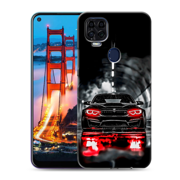 Силиконовый чехол на ZTE Blade V2020 с принтом BMW БМВ
