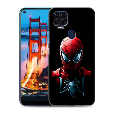 Силиконовый чехол на ZTE Blade V2020 с принтом Spiderman Человек паук