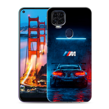 Силиконовый чехол на ZTE Blade V2020 с принтом BMW БМВ