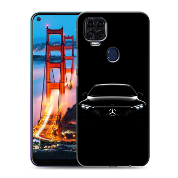 Силиконовый чехол на ZTE Blade V2020 с принтом Mercedes Мерседес