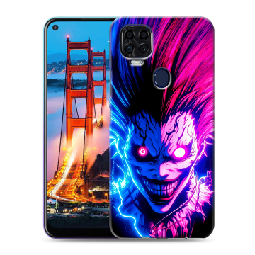 Силиконовый чехол на ZTE Blade V2020 с принтом Death note Тетрадь смерти