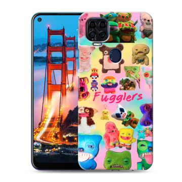 Силиконовый чехол на ZTE Blade V2020 с принтом Флагер Fuggler