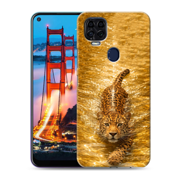 Силиконовый чехол на ZTE Blade V2020 с принтом женский