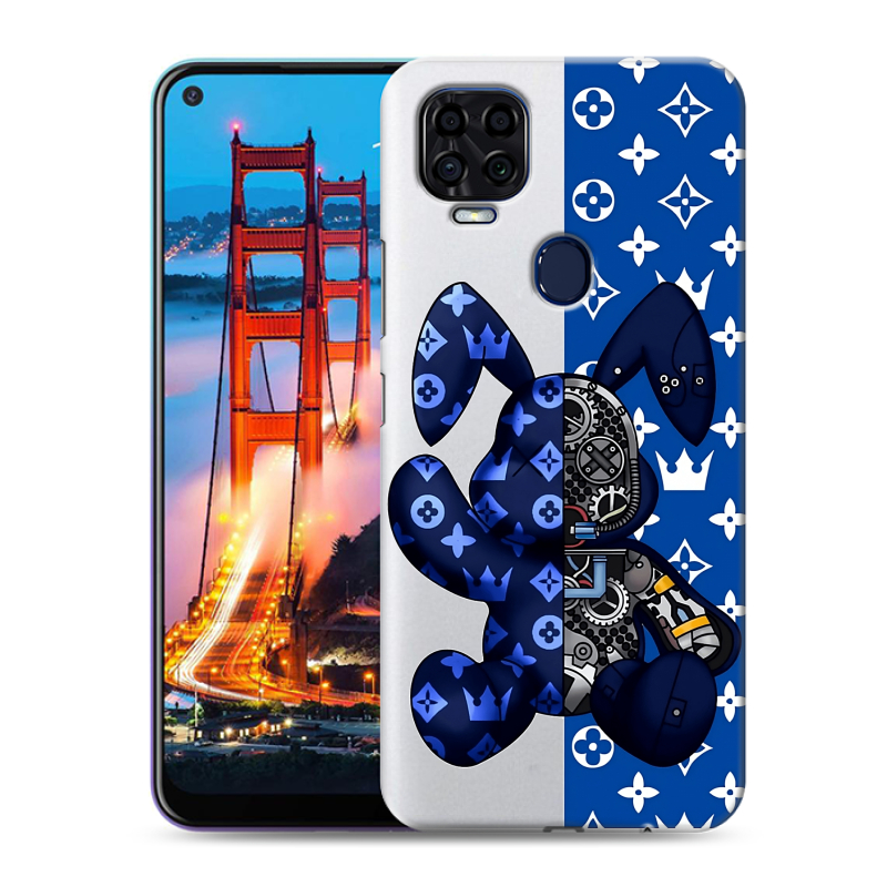 Силиконовый чехол на ZTE Blade V2020 с принтом Луи робот Силиконовый чехол на ZTE Blade V2020 с принтом Луи робот