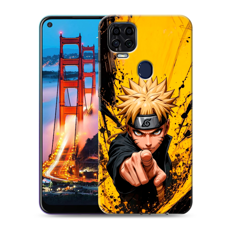Силиконовый чехол на ZTE Blade V2020 с принтом Naruto Наруто Силиконовый чехол на ZTE Blade V2020 с принтом Naruto Наруто