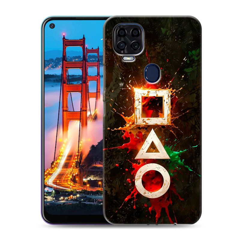 Силиконовый чехол на ZTE Blade V2020 с принтом Squid Game Игра кальмара Силиконовый чехол на ZTE Blade V2020 с принтом Squid Game Игра кальмара