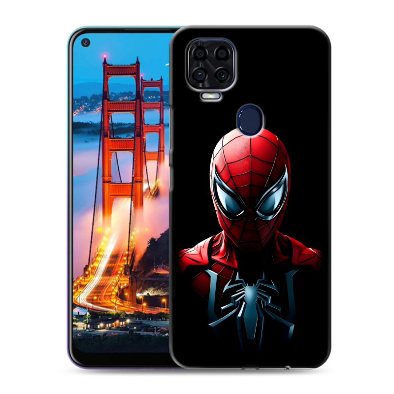 Силиконовый чехол на ZTE Blade V2020 с принтом Spiderman Человек паук Силиконовый чехол на ZTE Blade V2020 с принтом Spiderman Человек паук