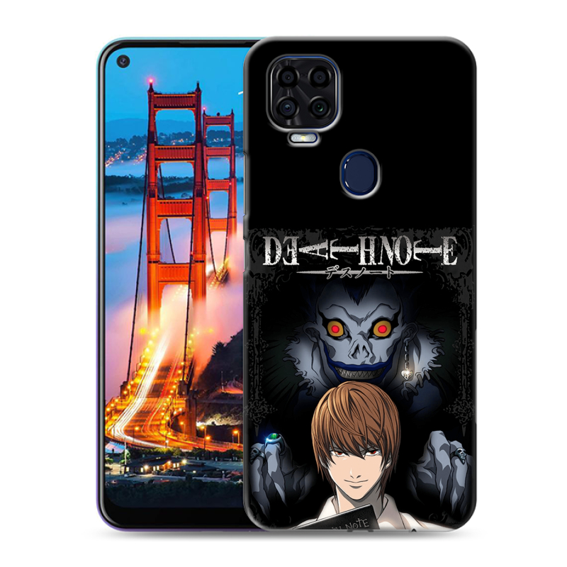 Силиконовый чехол на ZTE Blade V2020 с принтом Death note Тетрадь смерти Силиконовый чехол на ZTE Blade V2020 с принтом Death note Тетрадь смерти