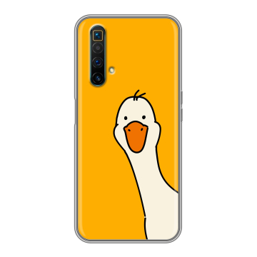 Силиконовый чехол на Realme X3 SuperZoom с принтом Утка