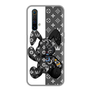 Силиконовый чехол на Realme X3 SuperZoom с принтом Луи робот Силиконовый чехол на Realme X3 SuperZoom с принтом Луи робот