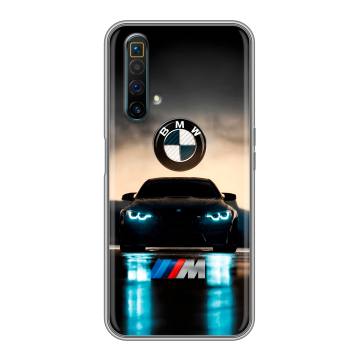 Силиконовый чехол на Realme X3 SuperZoom с принтом БМВ BMW