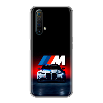 Силиконовый чехол на Realme X3 SuperZoom с принтом БМВ BMW