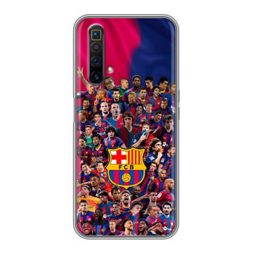Силиконовый чехол на Realme X3 SuperZoom с принтом Барселона Barcelona Силиконовый чехол на Realme X3 SuperZoom с принтом Барселона Barcelona