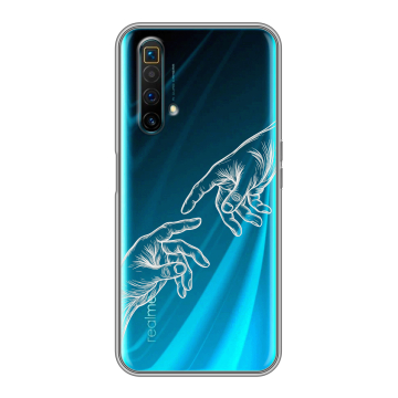 Силиконовый чехол на Realme X3 SuperZoom с принтом Сотворение мира