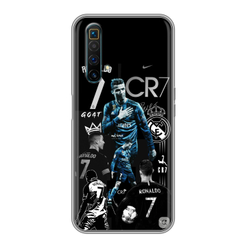 Силиконовый чехол на Realme X3 SuperZoom с принтом Реал Роналдо Силиконовый чехол на Realme X3 SuperZoom с принтом Реал Роналдо